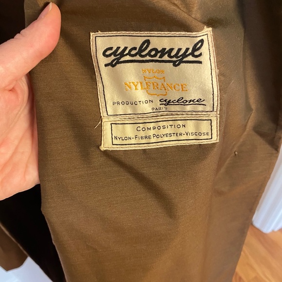 I.Magnin 60’s Vintage Raincoat Perfect France L - Picture 5 of 6